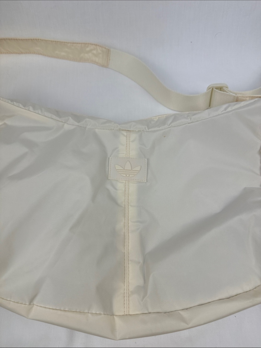 adidas Cream Nylon Crossbody Sling Bag - Picture 4 of 7